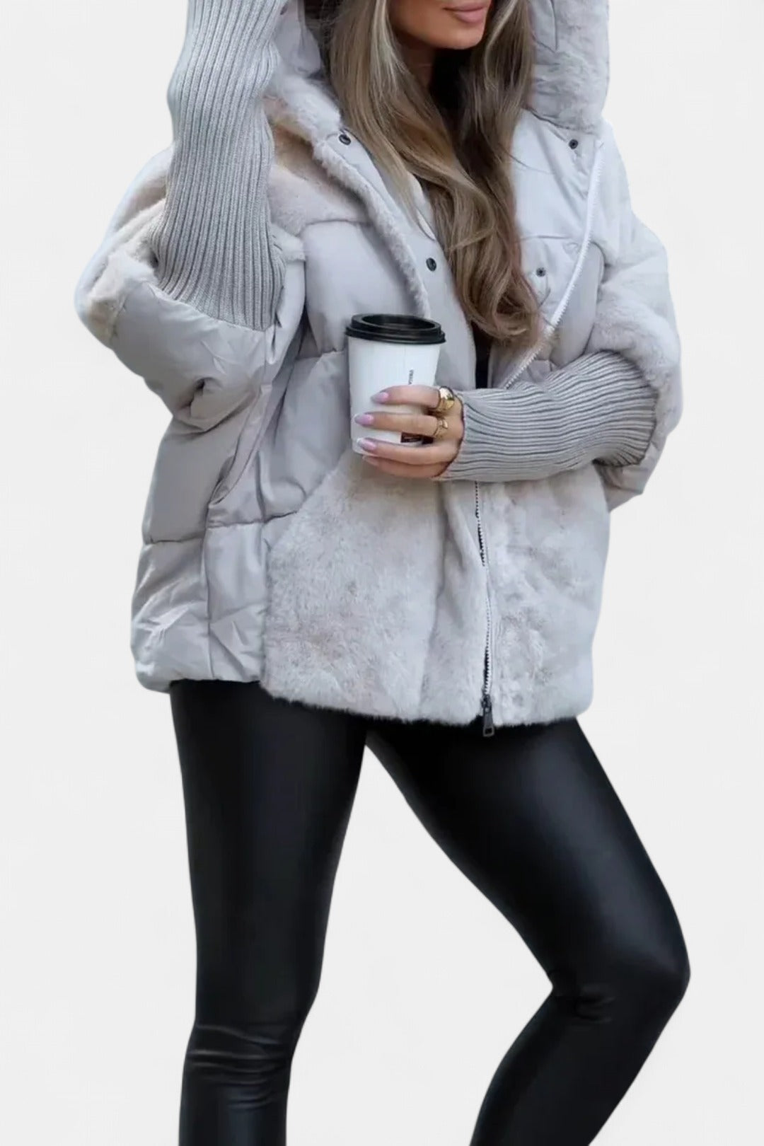 MARISA | Plush Comfort Hooded Jacket