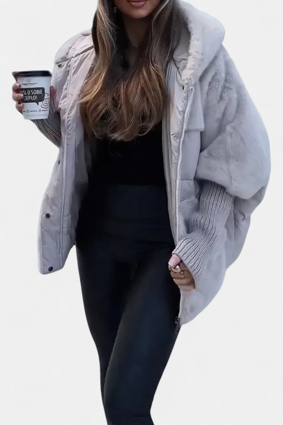MARISA | Plush Comfort Hooded Jacket