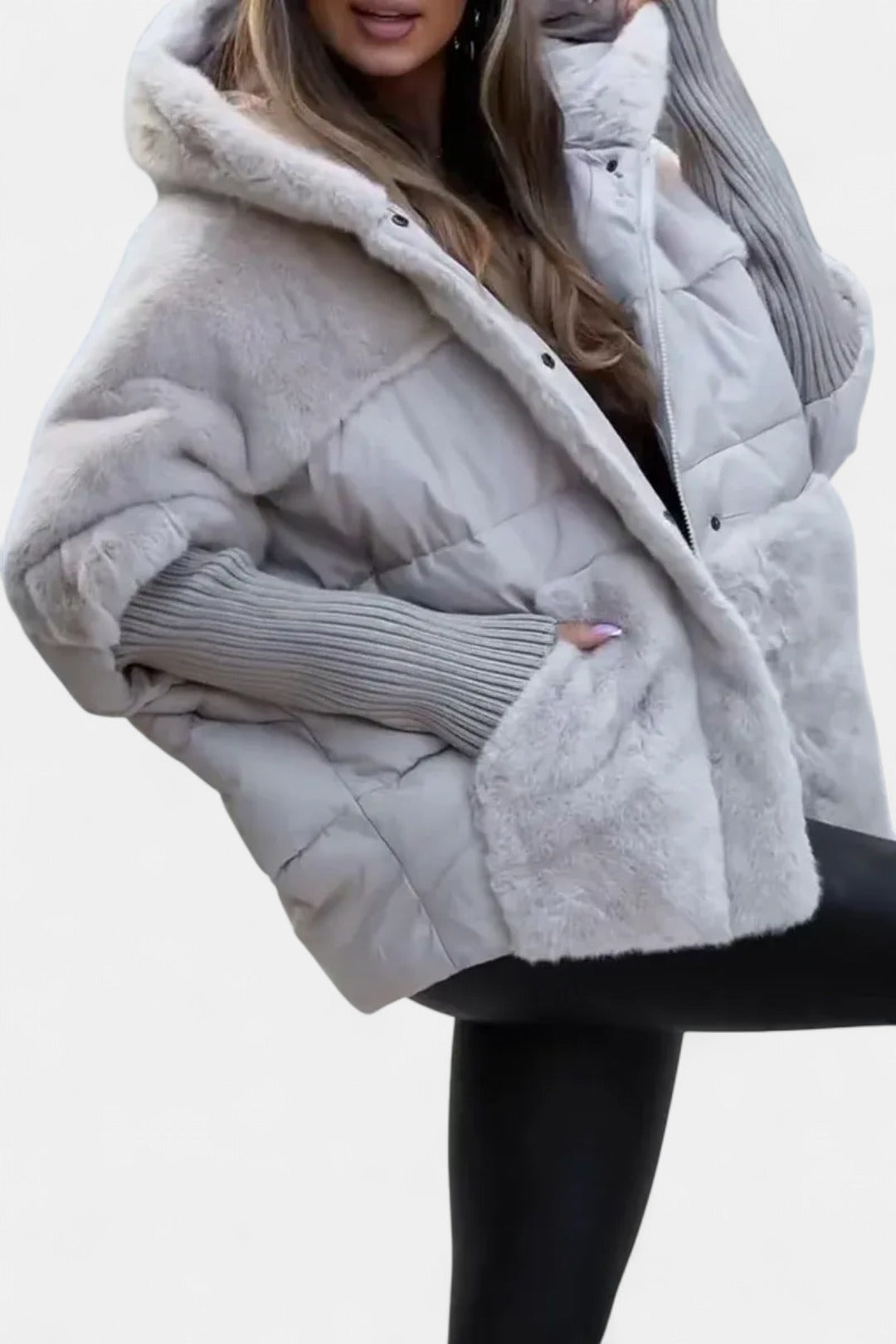 MARISA | Plush Comfort Hooded Jacket