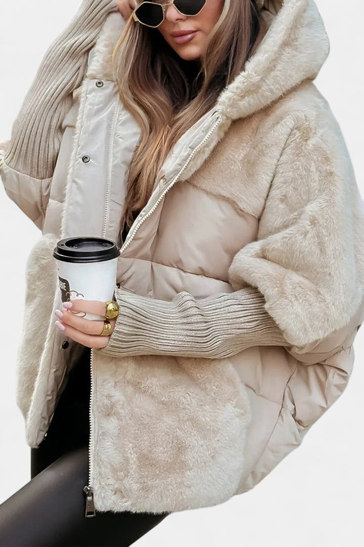 MARISA | Plush Comfort Hooded Jacket