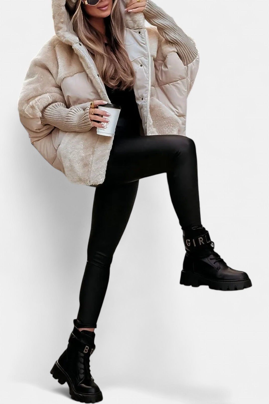 MARISA | Plush Comfort Hooded Jacket