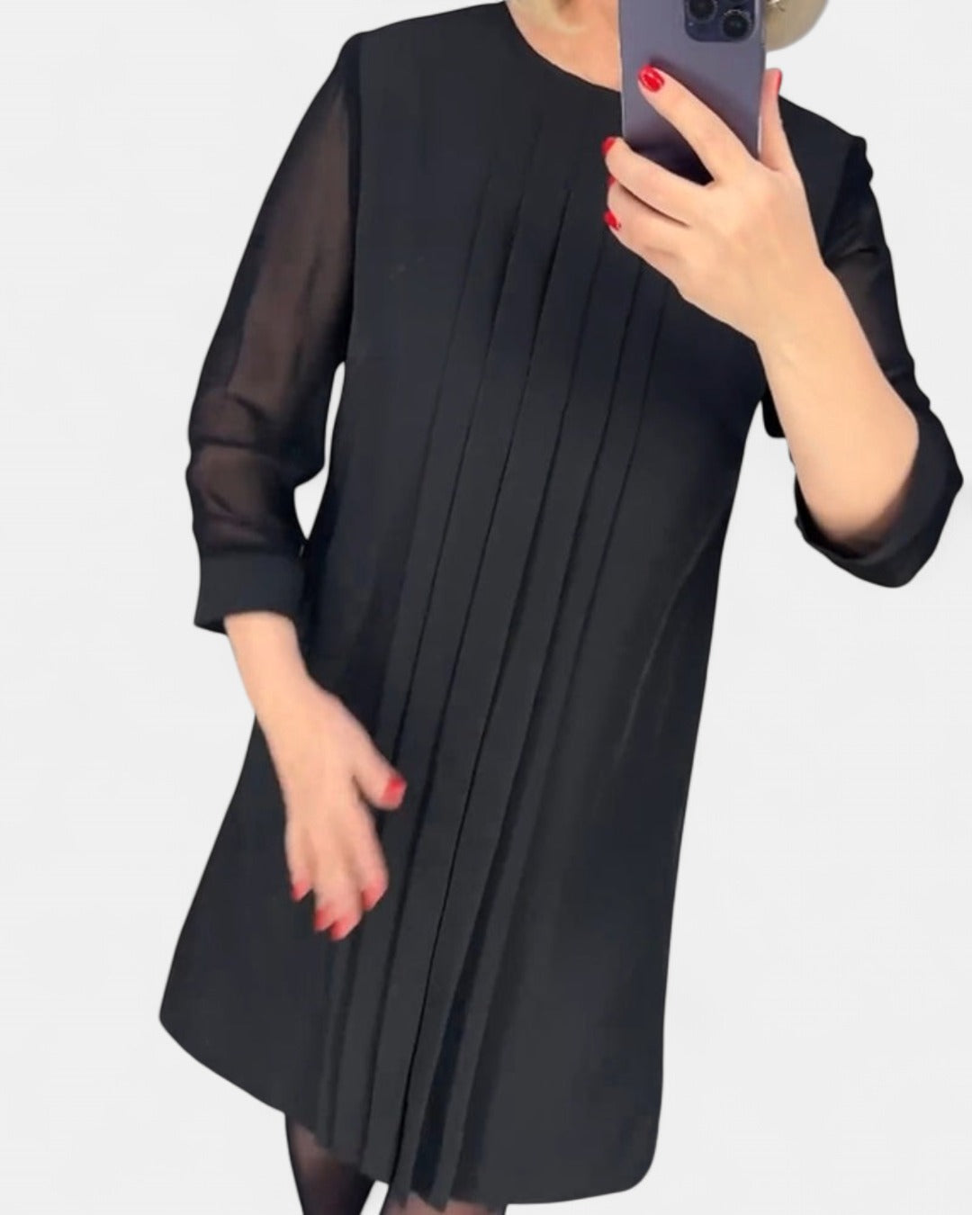 MARGOT | Elegant Pleated Dress