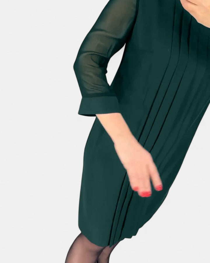MARGOT | Elegant Pleated Dress