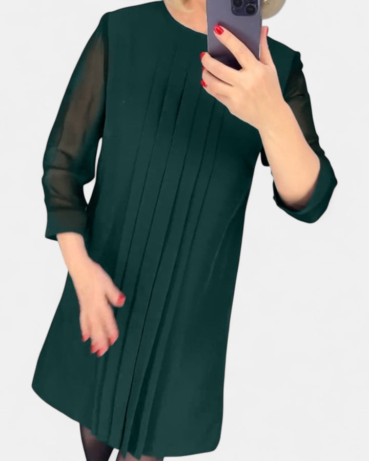 MARGOT | Elegant Pleated Dress