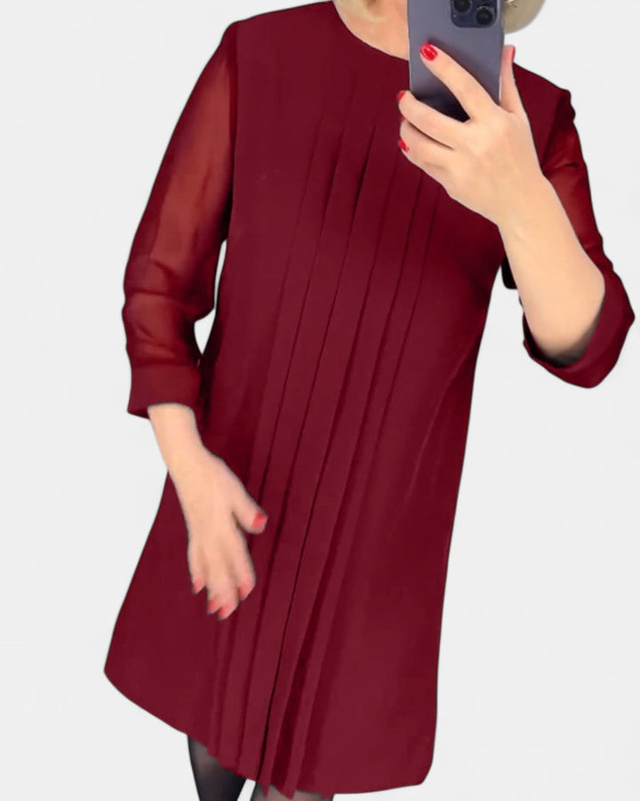 MARGOT | Elegant Pleated Dress