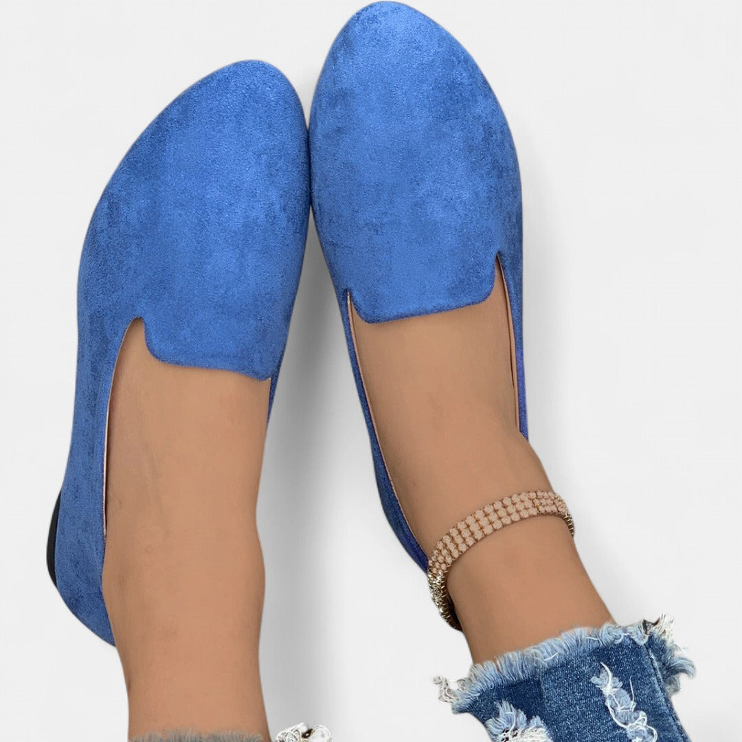 MIA | Women Solid Color Pointed Toe Slip On Flat Shoes