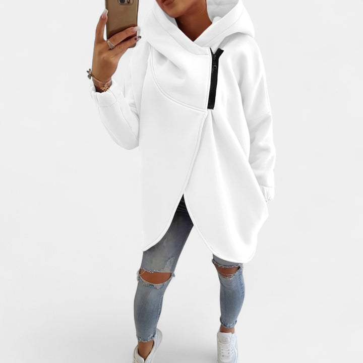 VANIA | Plus Size Half-Zip Pullover Hoodie