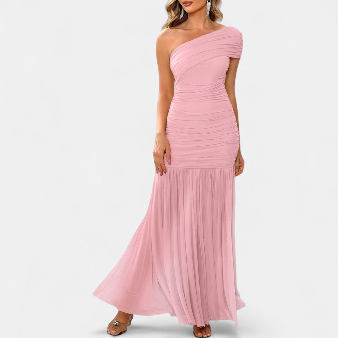 ALISON | Elegant & Formal One Shoulder Bodycon Dress