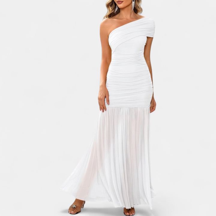 ALISON | Elegant & Formal One Shoulder Bodycon Dress