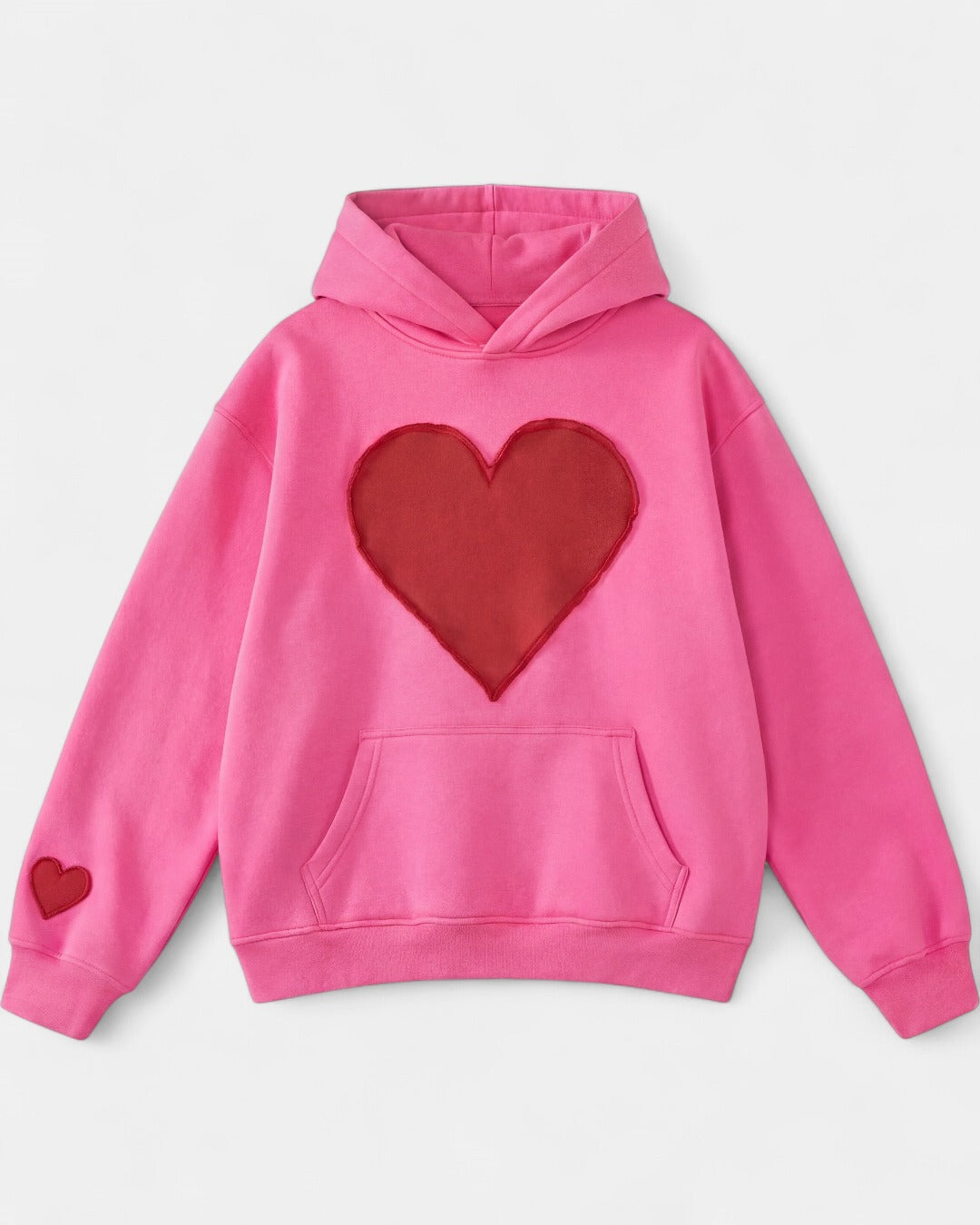 CANDACE | Oversized Heart Design Pullover