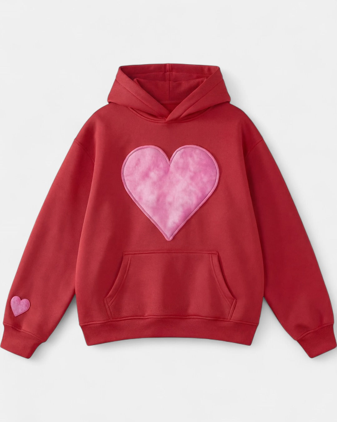CANDACE | Oversized Heart Design Pullover