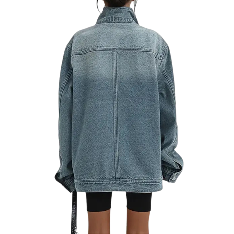 SARAH™ – Street Style Trendy Asymmetric Button Jacket