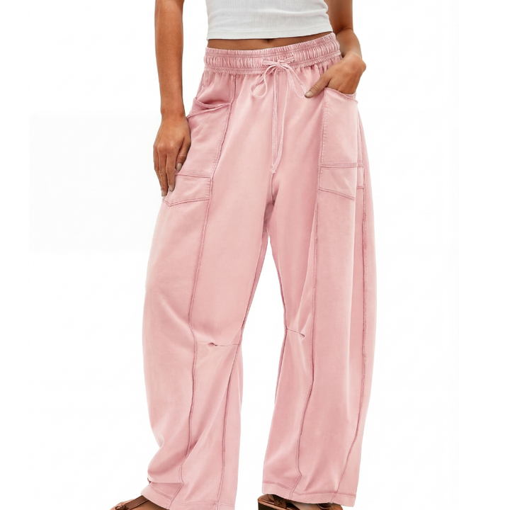 RYZA™ – Baggy Wide Leg Joggers with Cozy Fleece Lining