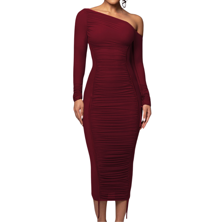 JAYCEE™ – Elegant Long Sleeve Bodycon Dress