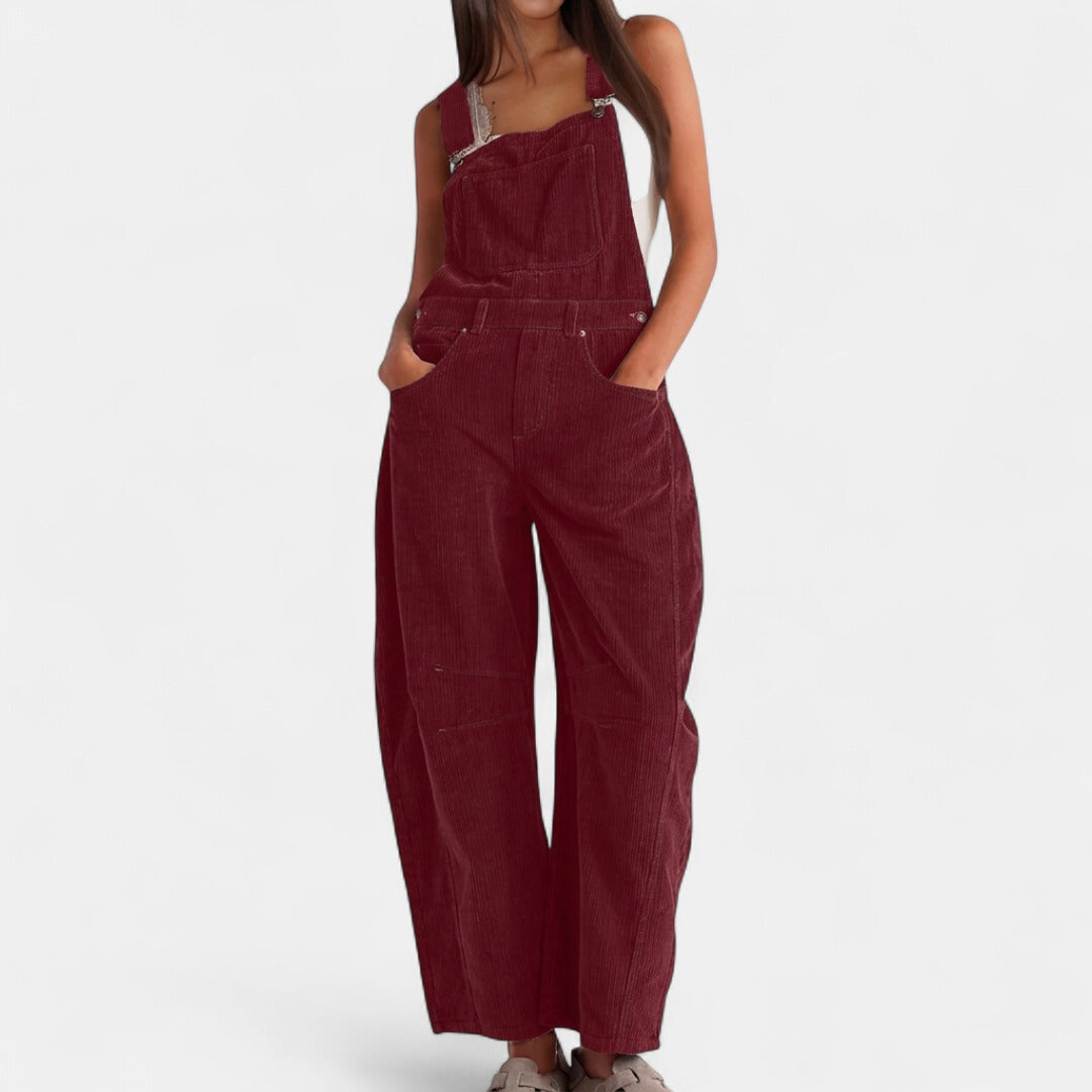 ETHEL | Stylish Barrel Wide Leg Overall Jumpsuit