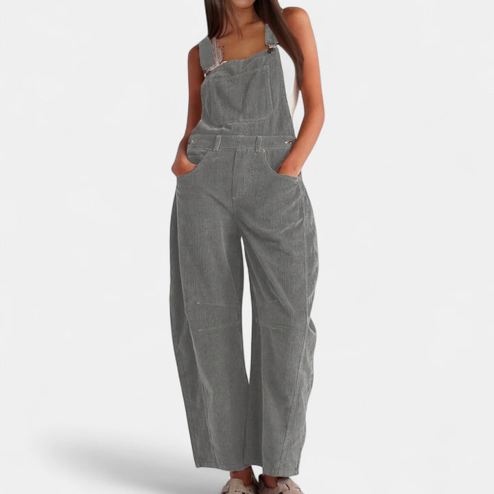 ETHEL | Stylish Barrel Wide Leg Overall Jumpsuit