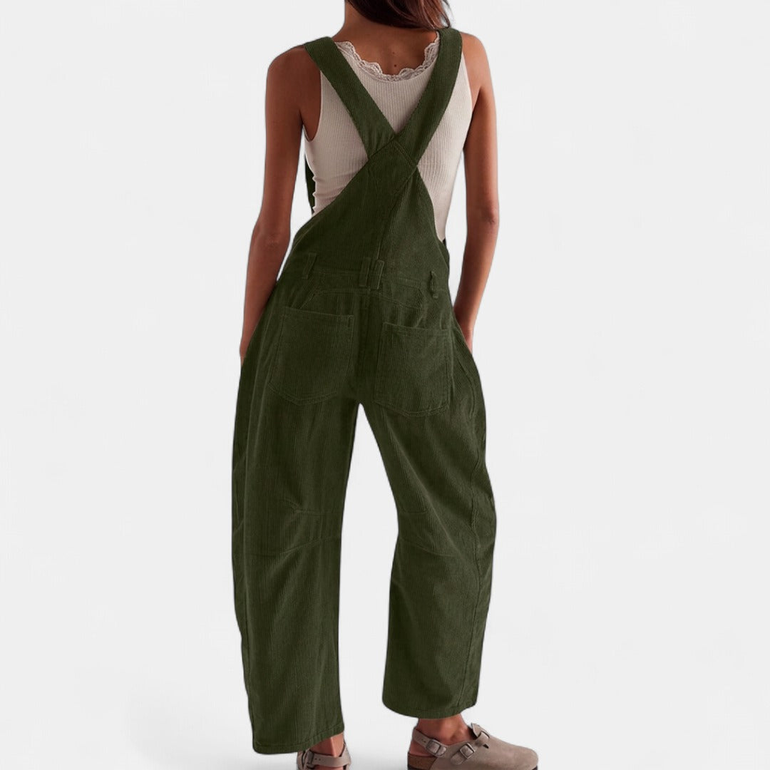 ETHEL | Stylish Barrel Wide Leg Overall Jumpsuit