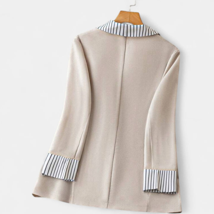 CECILIA | Classic Tailored Fitted Single-Button Blazer