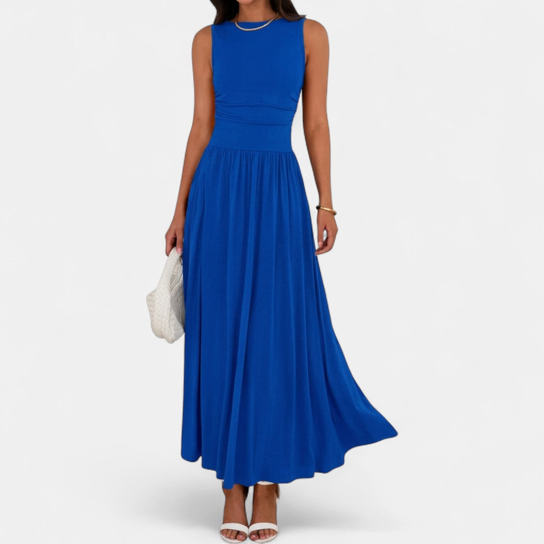 BRIGETTE | Elegant Casual Ruched Maxi Dress
