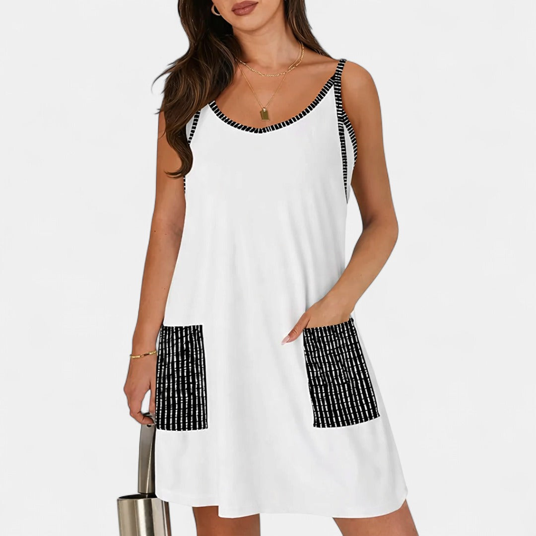 ISABELLE | Comfy Summer Sleeveless Mini Dress
