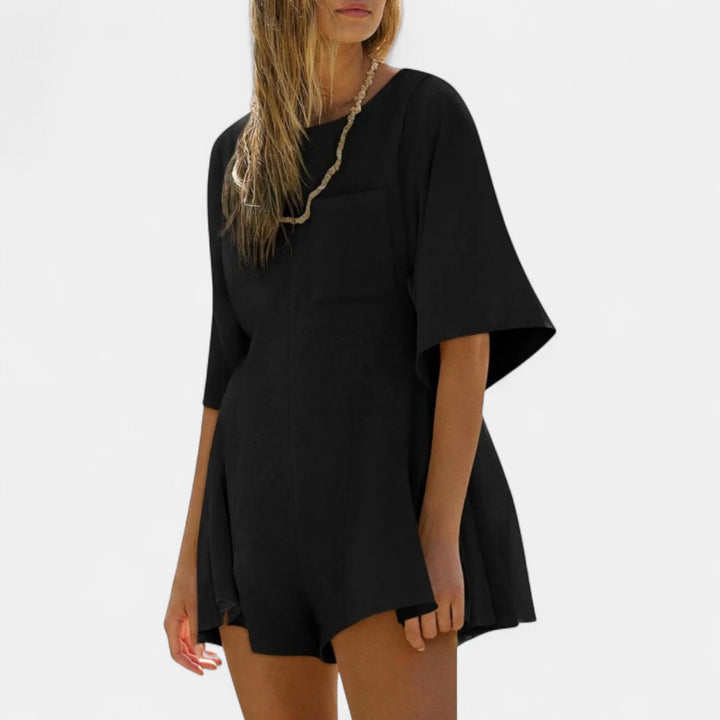AMRYN | Comfortable Short Sleeve Casual Romper