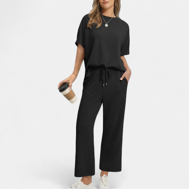 JULIE | Women's Oversized Cropped Lounge Set
