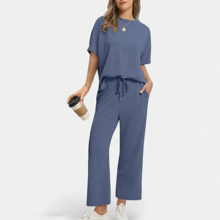 JULIE | Women's Oversized Cropped Lounge Set