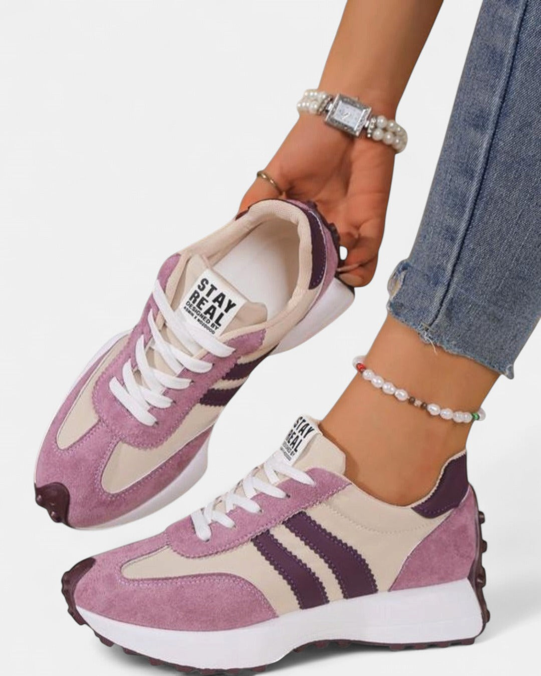 LILIA | Women Casual Breathable Sneakers for All Season Wear