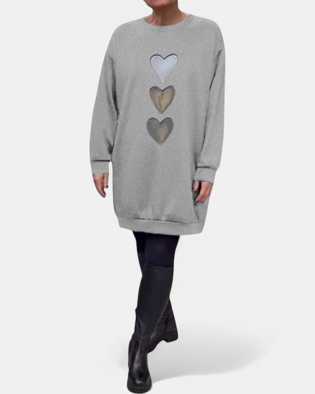 BRIANA | Casual Sweatshirt Dress