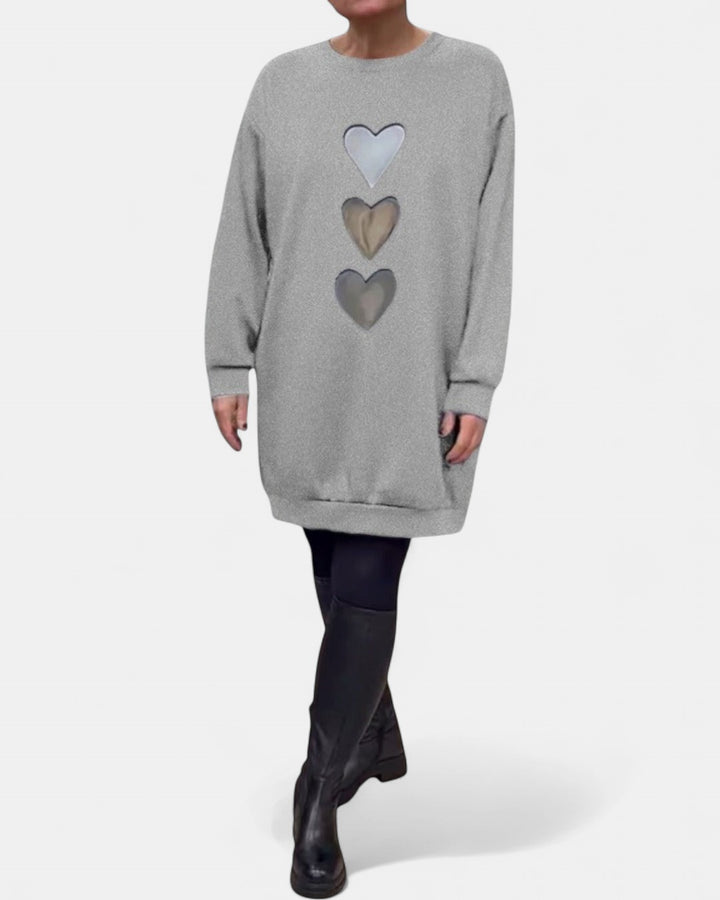 BRIANA | Casual Sweatshirt Dress