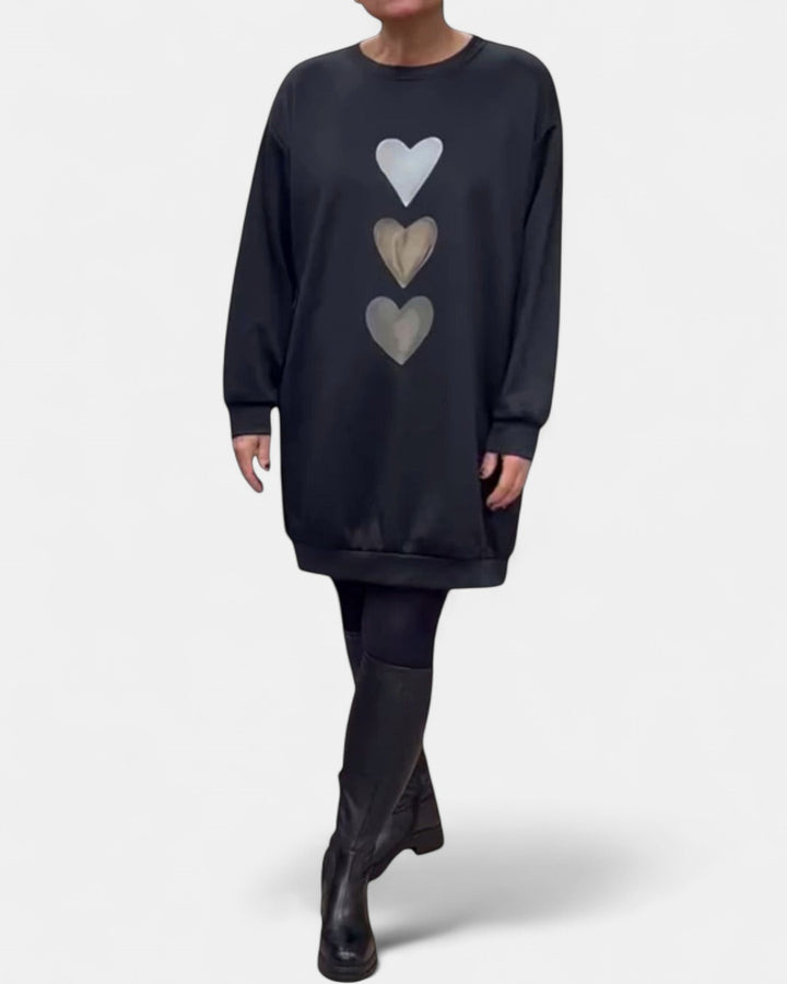 BRIANA | Casual Sweatshirt Dress