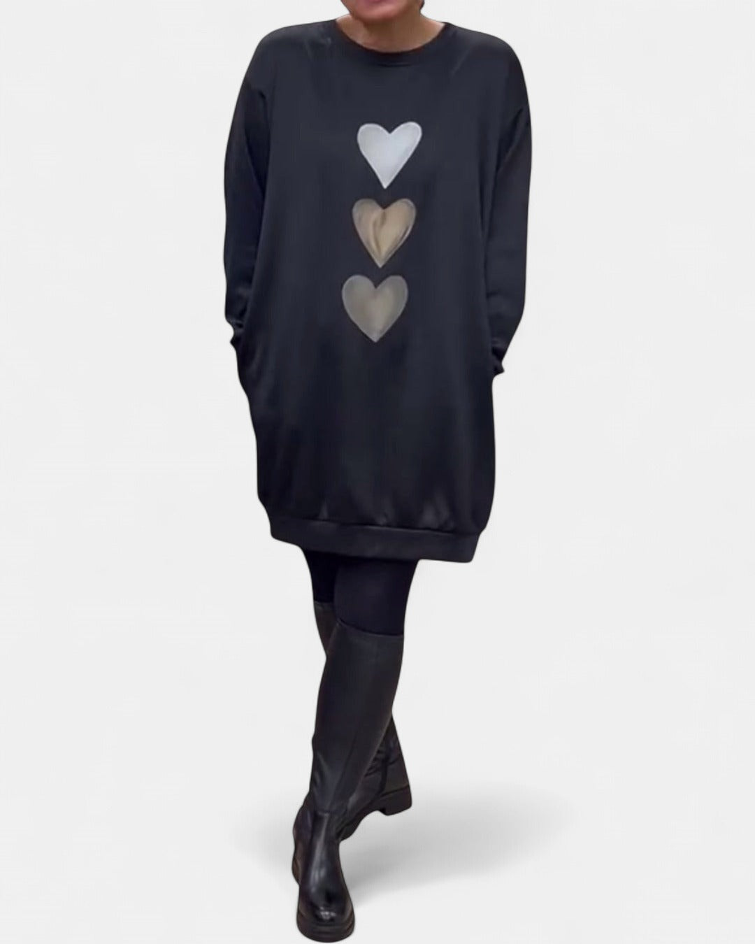BRIANA | Casual Sweatshirt Dress