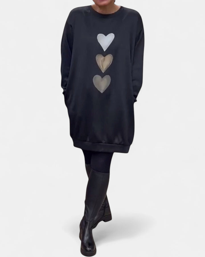 BRIANA | Casual Sweatshirt Dress