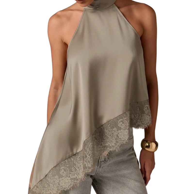 BLOSSOM™ – Elegant Halter Evening Top