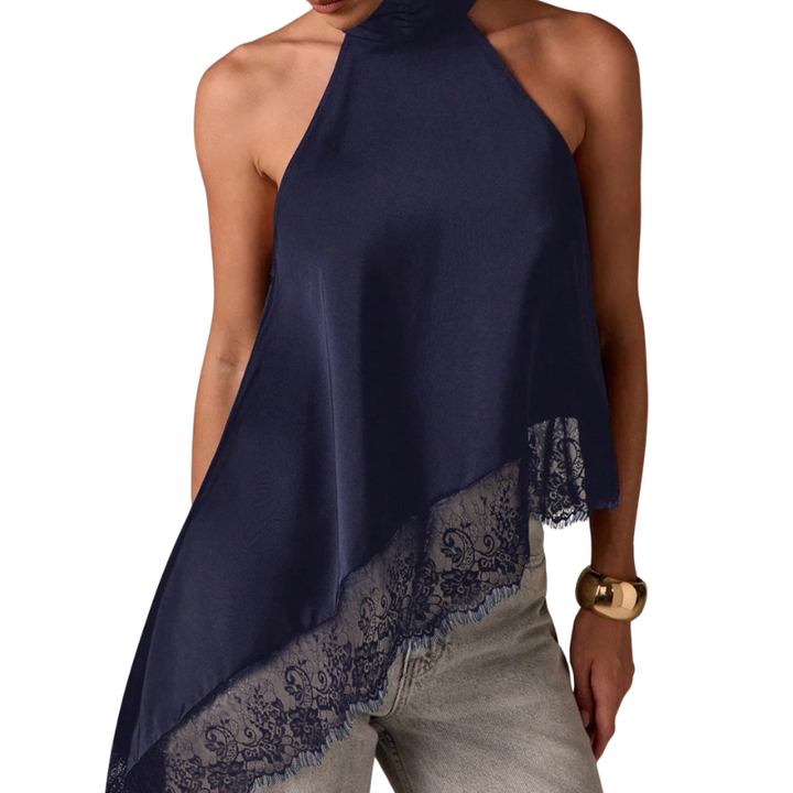 BLOSSOM™ – Elegant Halter Evening Top