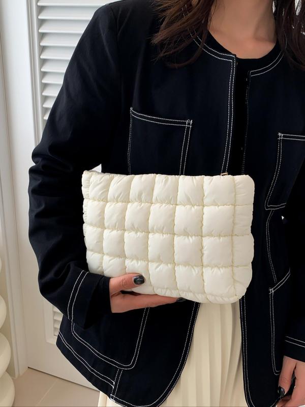 LUCY™ - Large Capacity Quilted Clutch Travel Storage Bag with Zipper
