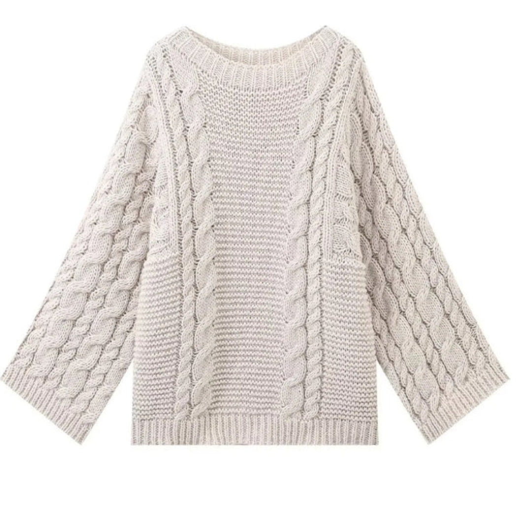 ELLIE™ - Casual Loose-Fit Knit Sweater For Fall & Winter