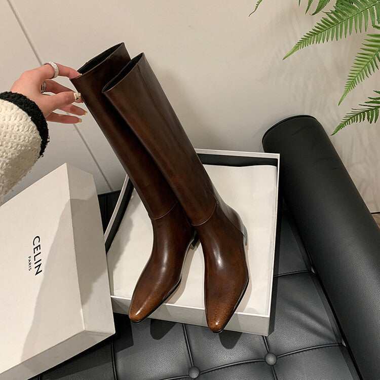 AURA™ - Sleek High-Rise Boots