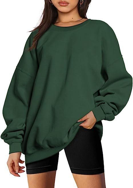 MARINIE™ - Women's Plus Size Oversized Crew Neck Sweatshirt