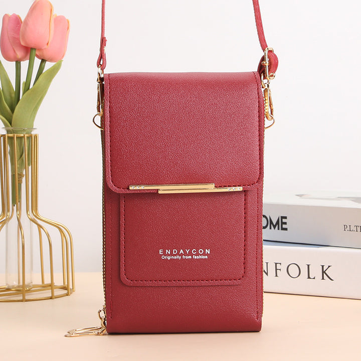 CORA™ - Stylish Mobile Phone Messenger Bag with Touch Screen