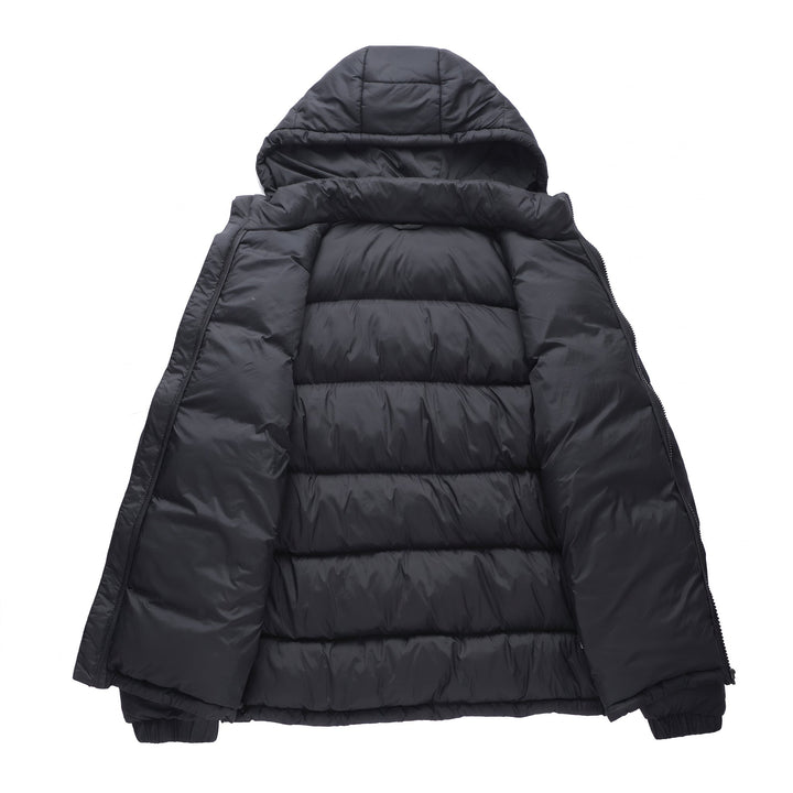 Men's Puffer Jacket, Lightweight Quilted Hooded Relaxed Fit