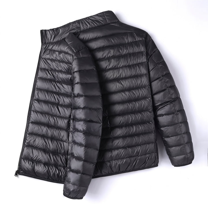Men's Puffer Jacket, Lightweight Packable Bubble Quilted