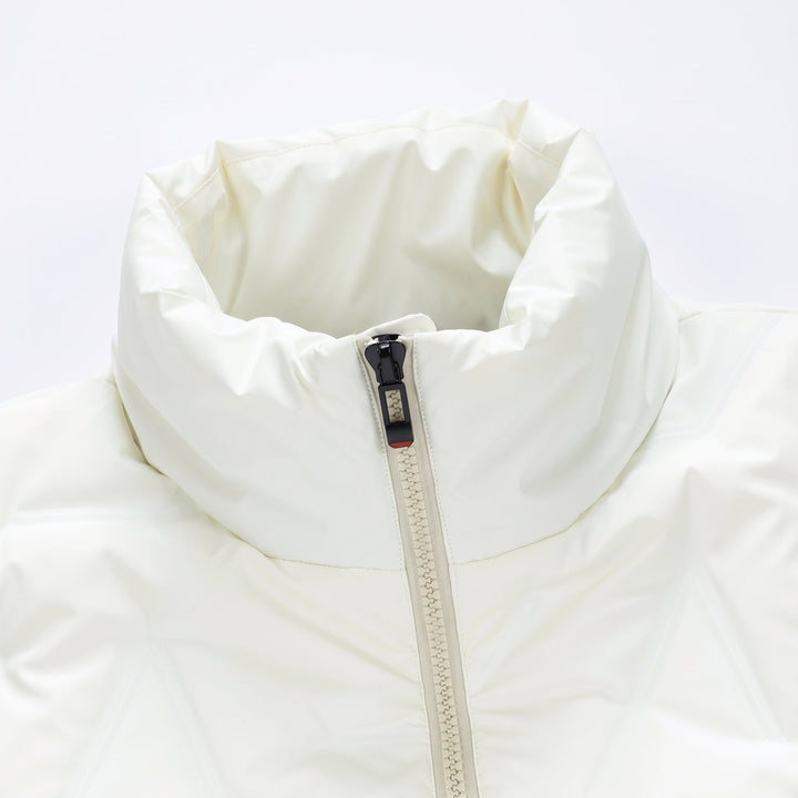 Men's Puffer Jacket, Long Winter Padded Stand Collar