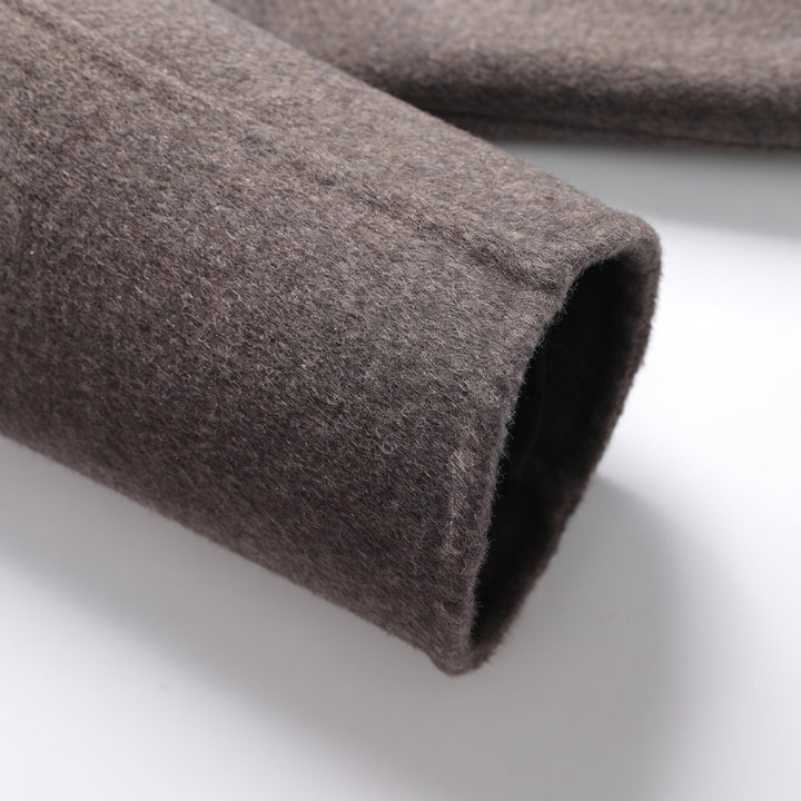 Men's Double Breasted Winter Peacoat, Tailored Notch Lapel