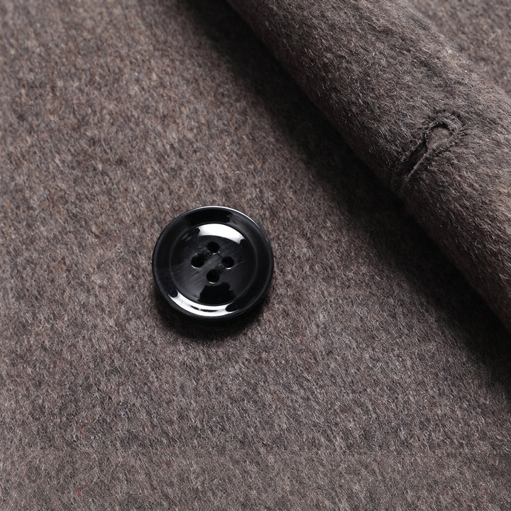 Men's Double Breasted Winter Peacoat, Tailored Notch Lapel