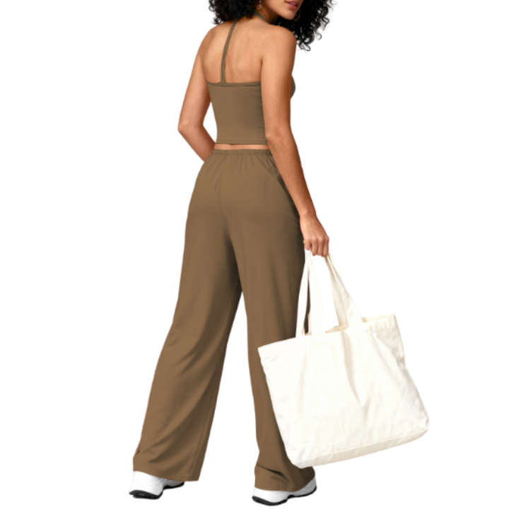 ELLIANA™ – Sporty Two Piece Gym Workout Set