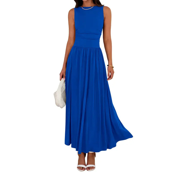 BRIGETTE™ – Elegant Casual Ruched Maxi Dress