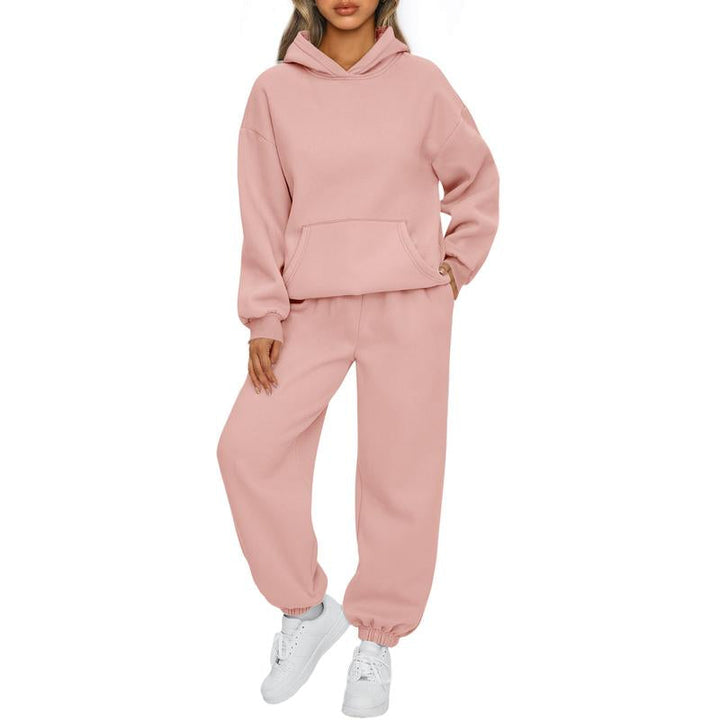 AMELIA™ – Women’s Lounge Hoodie Sweatsuit Set for Travel & Fall