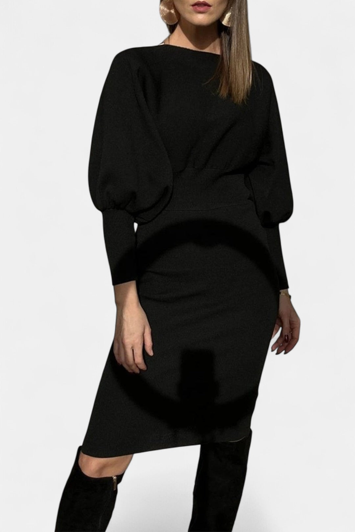 CAROLYN | Classy Balloon Sleeve Dress