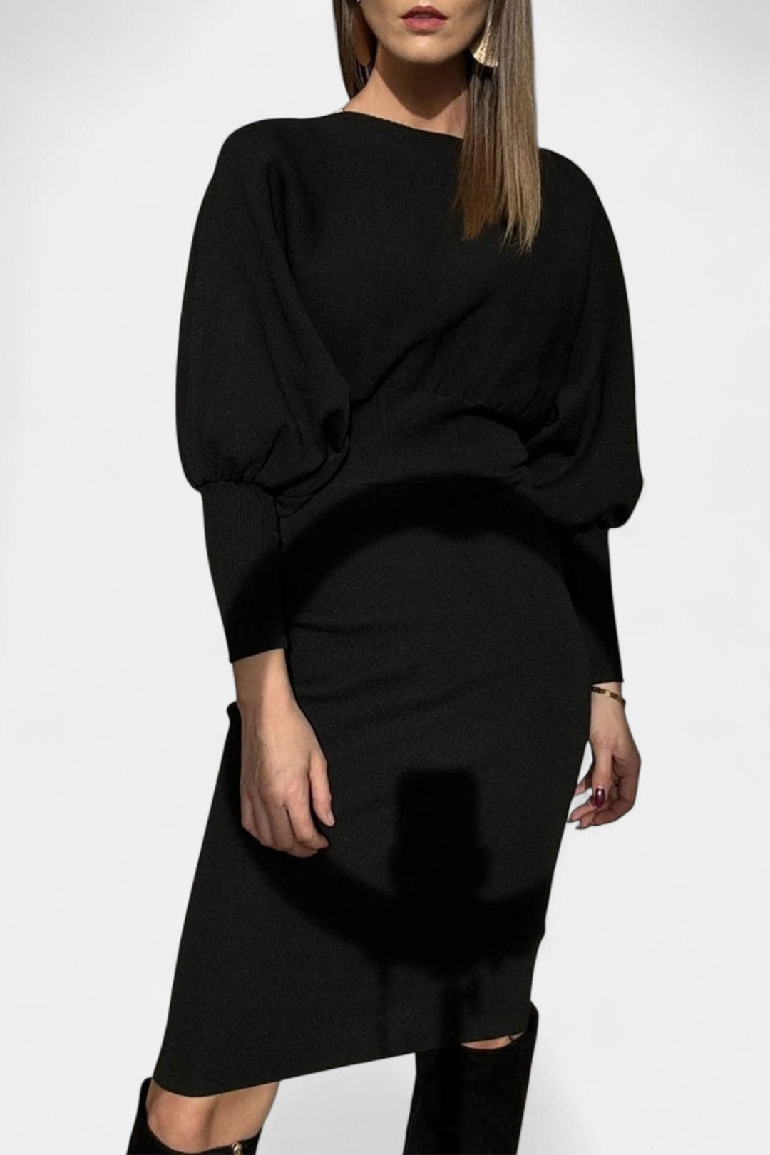 CAROLYN | Classy Balloon Sleeve Dress